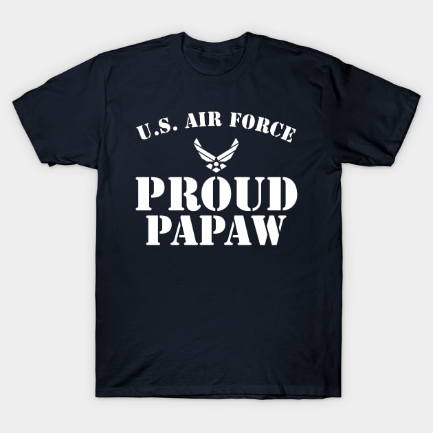 Best Gift for Army - Proud U.S. Air Force Papaw T-Shirt by chienthanit